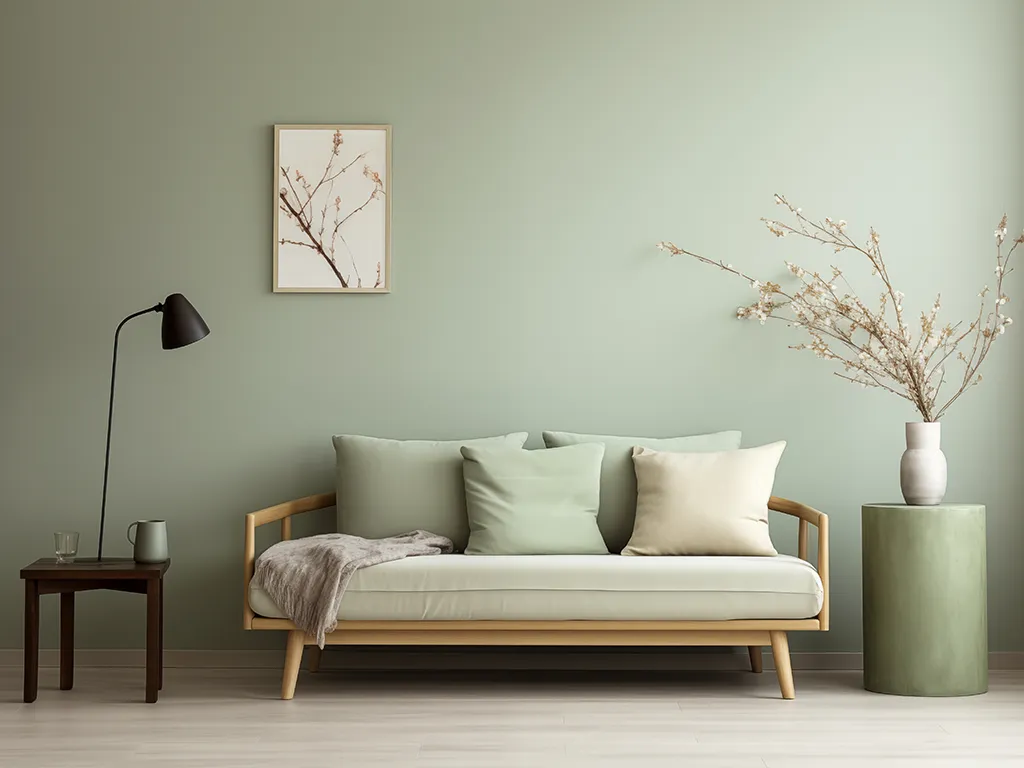 Scandic Lounge Sofa "Svela" – Pastellgrün